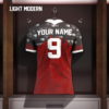 Light Modern Your Name shirt display